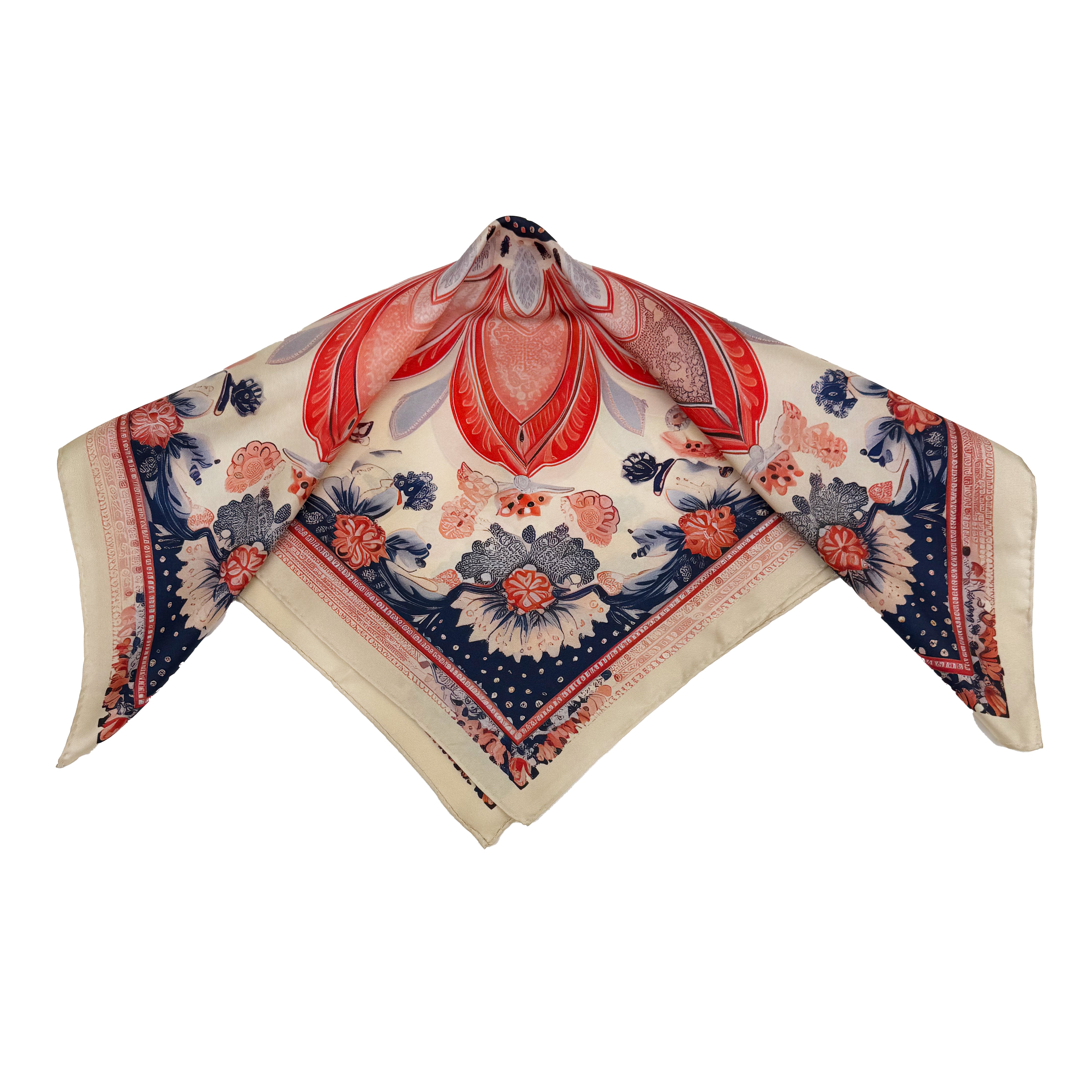 Blossom Silk Bandana