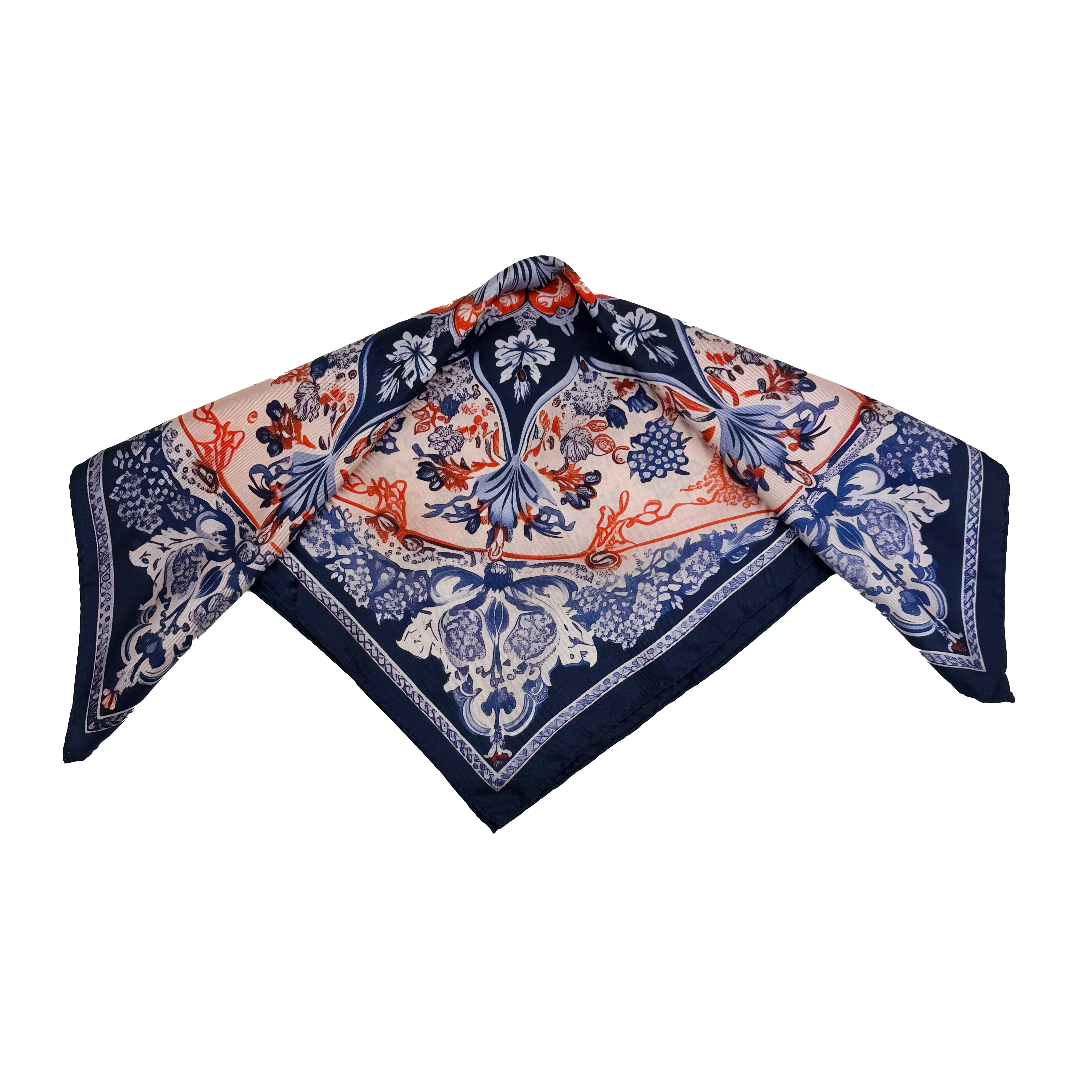 Hyacinth Silk Bandana