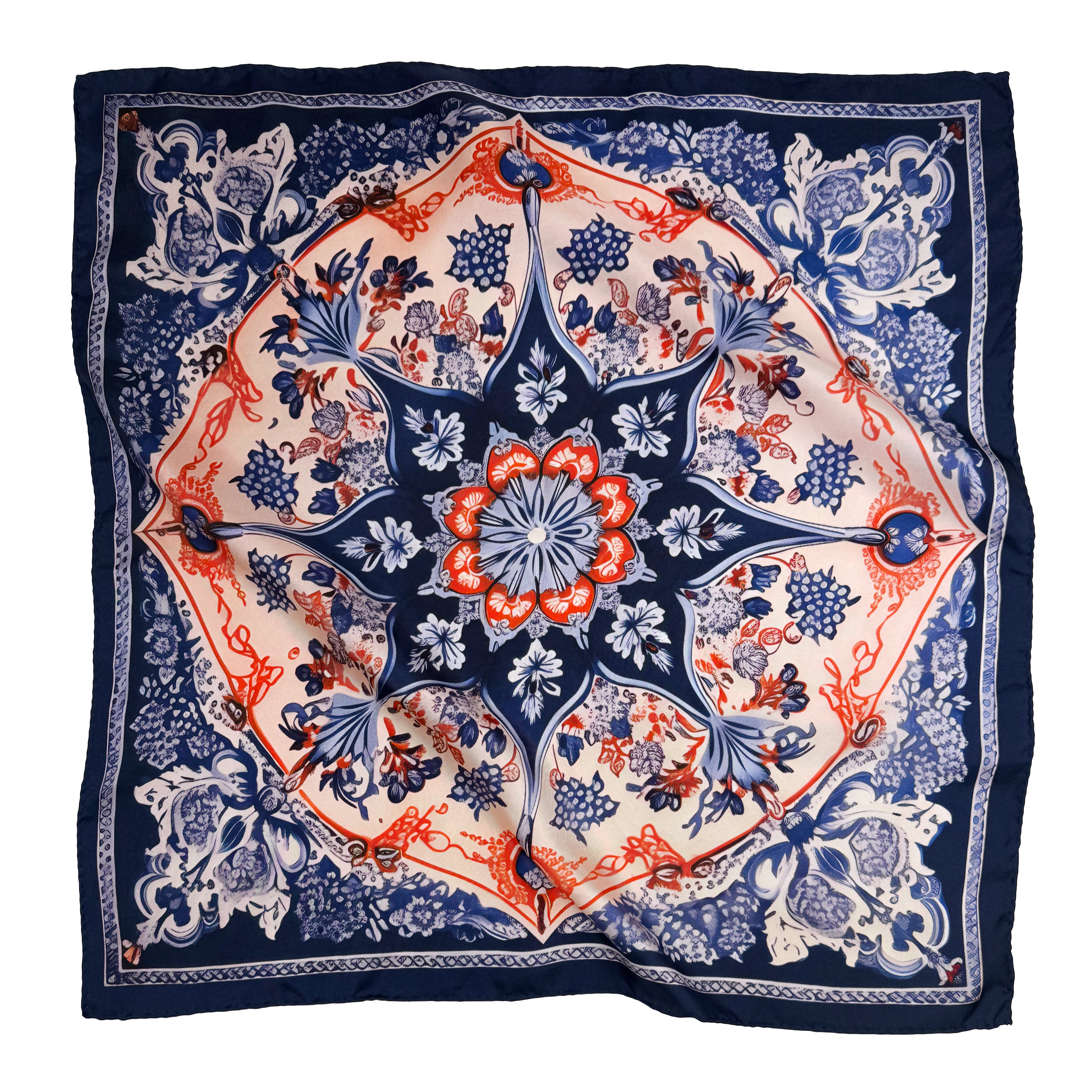Hyacinth Silk Bandana