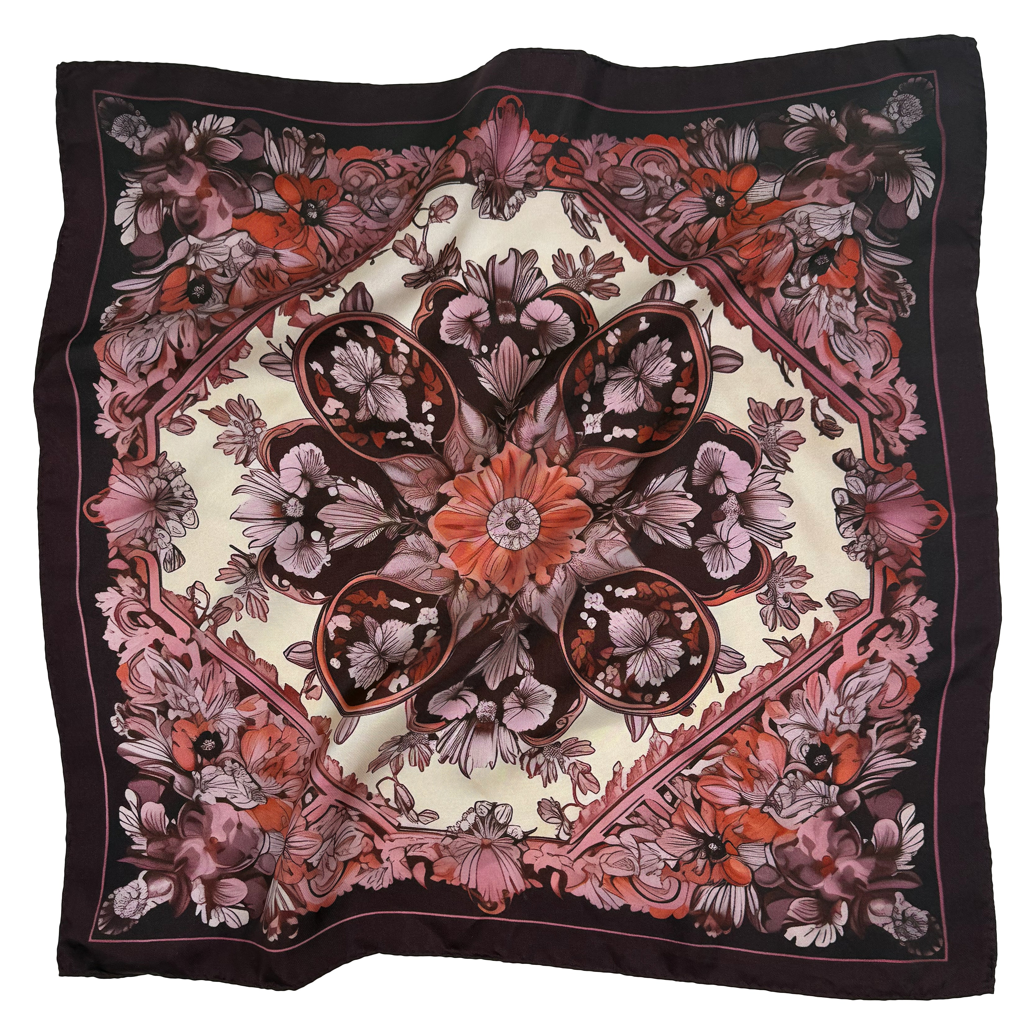 Iris Silk Bandana