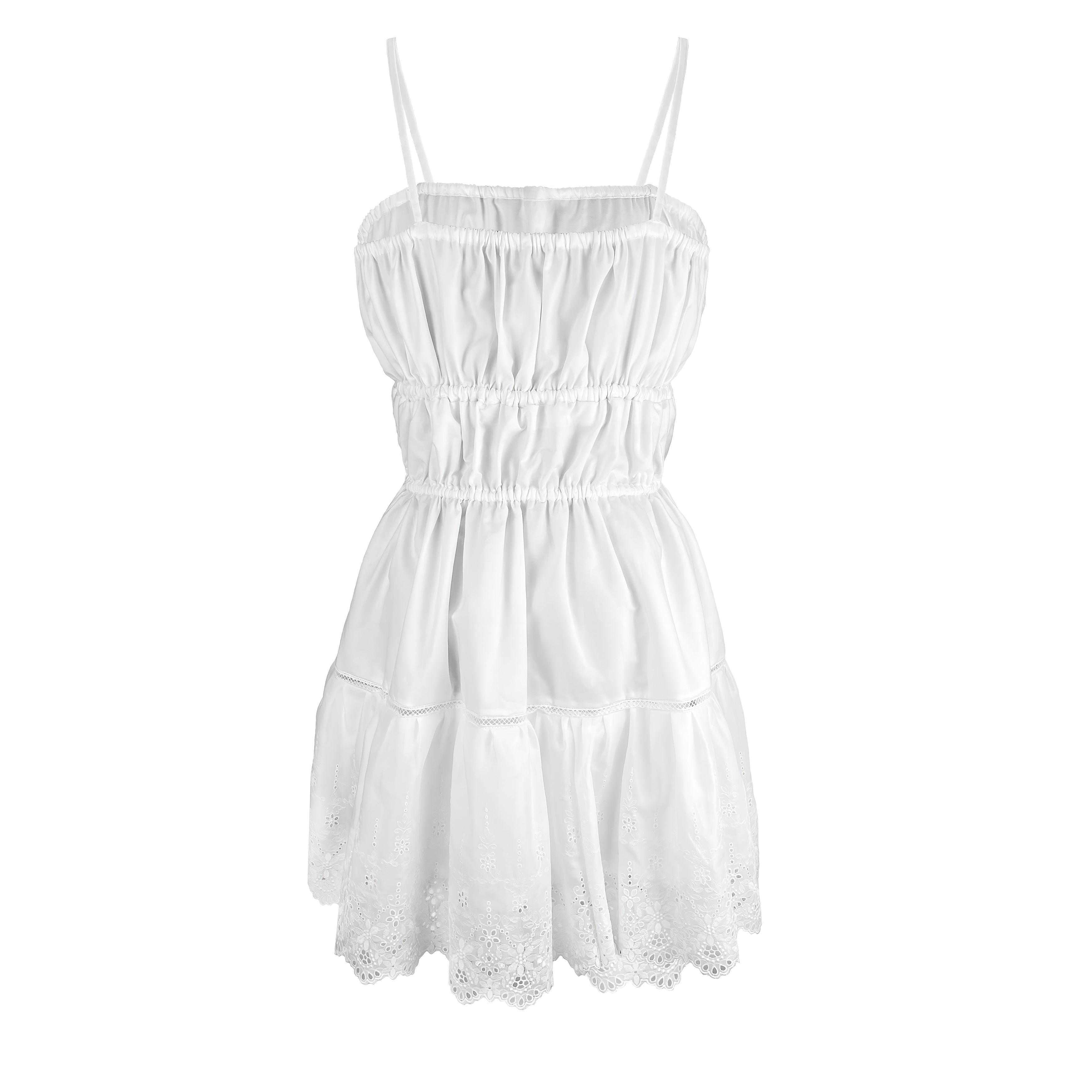 Kailey Cotton Lace Mini Dress