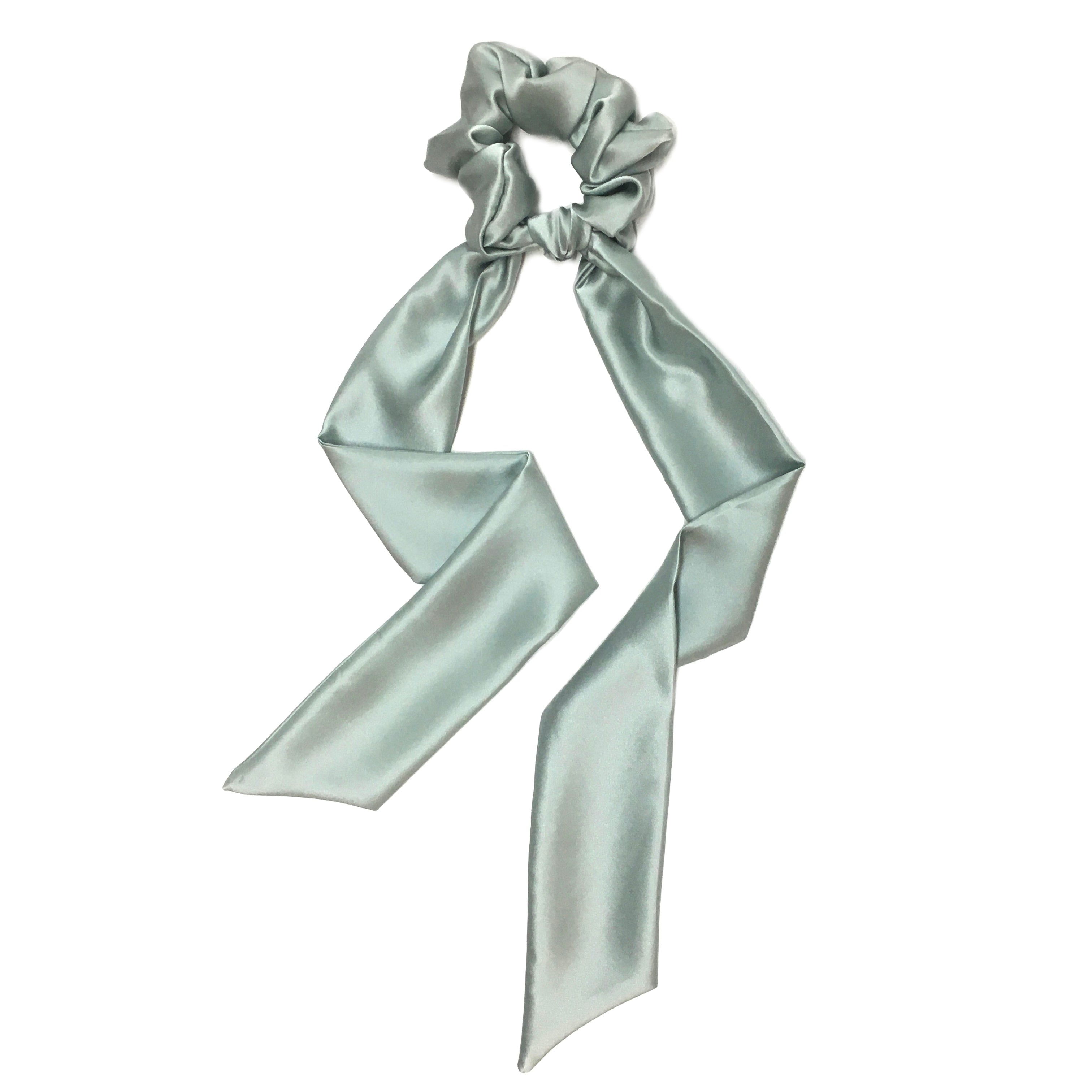 Agave Silk Scarf Scrunchie