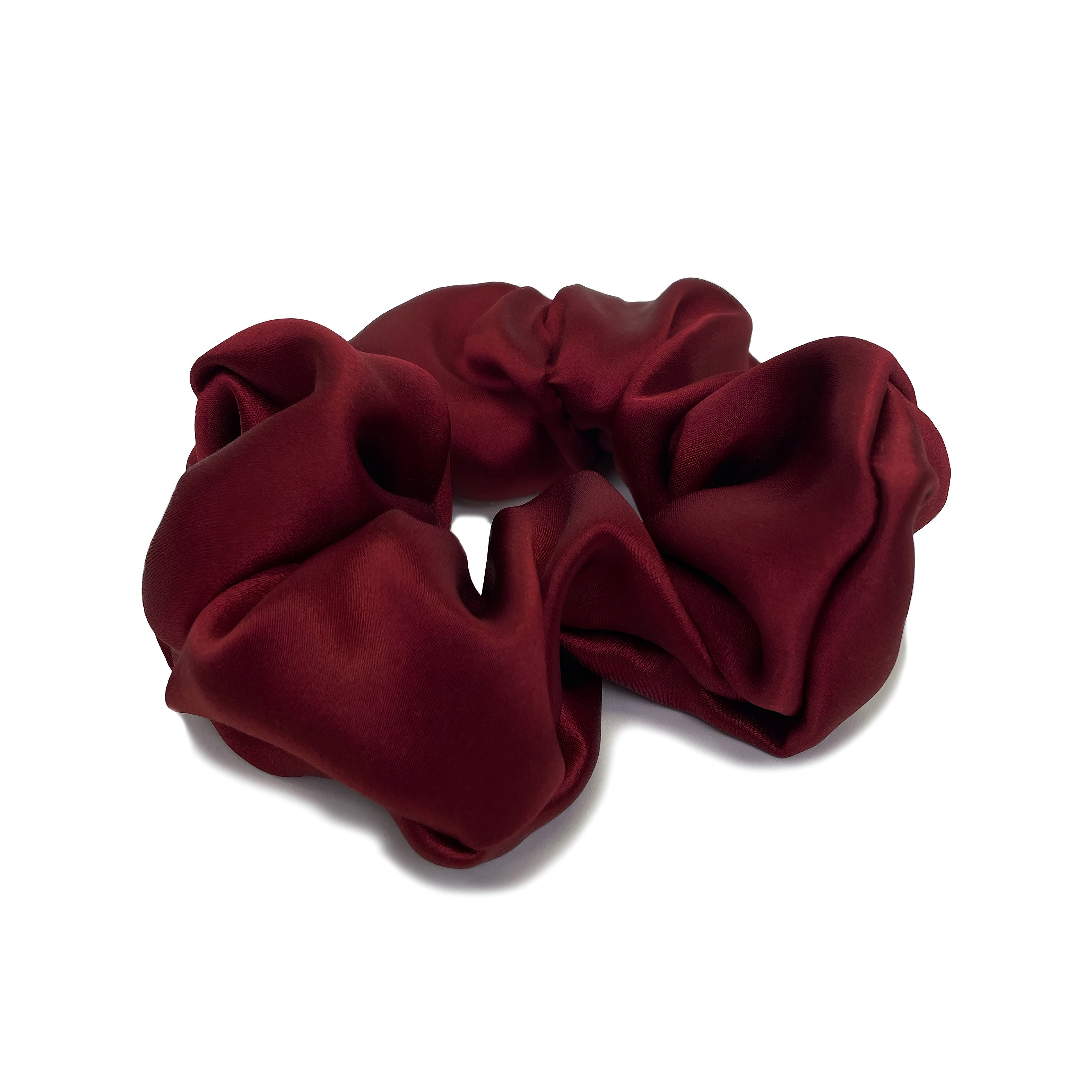 Cayenne Silk Scrunchie
