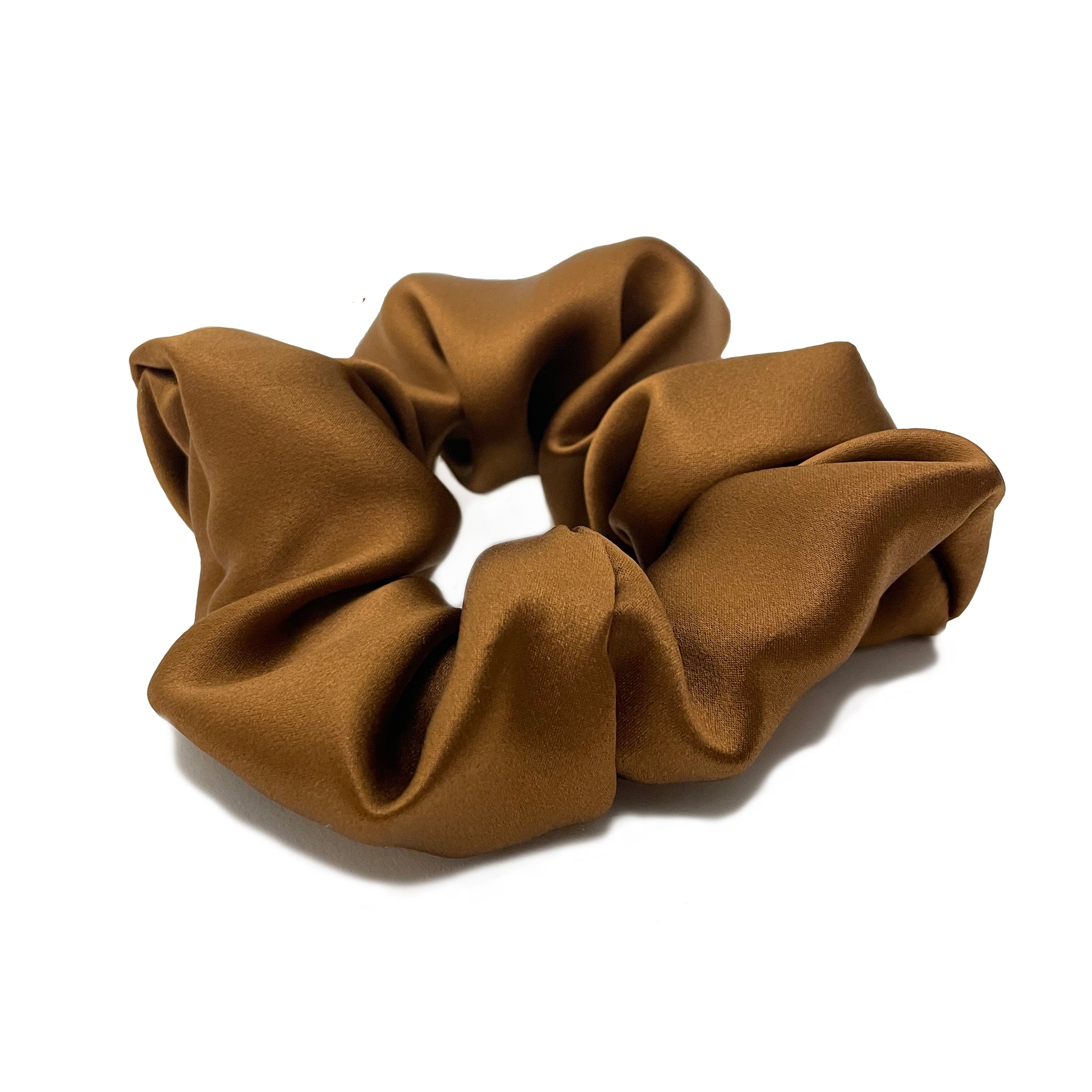 Copper Silk Scrunchie
