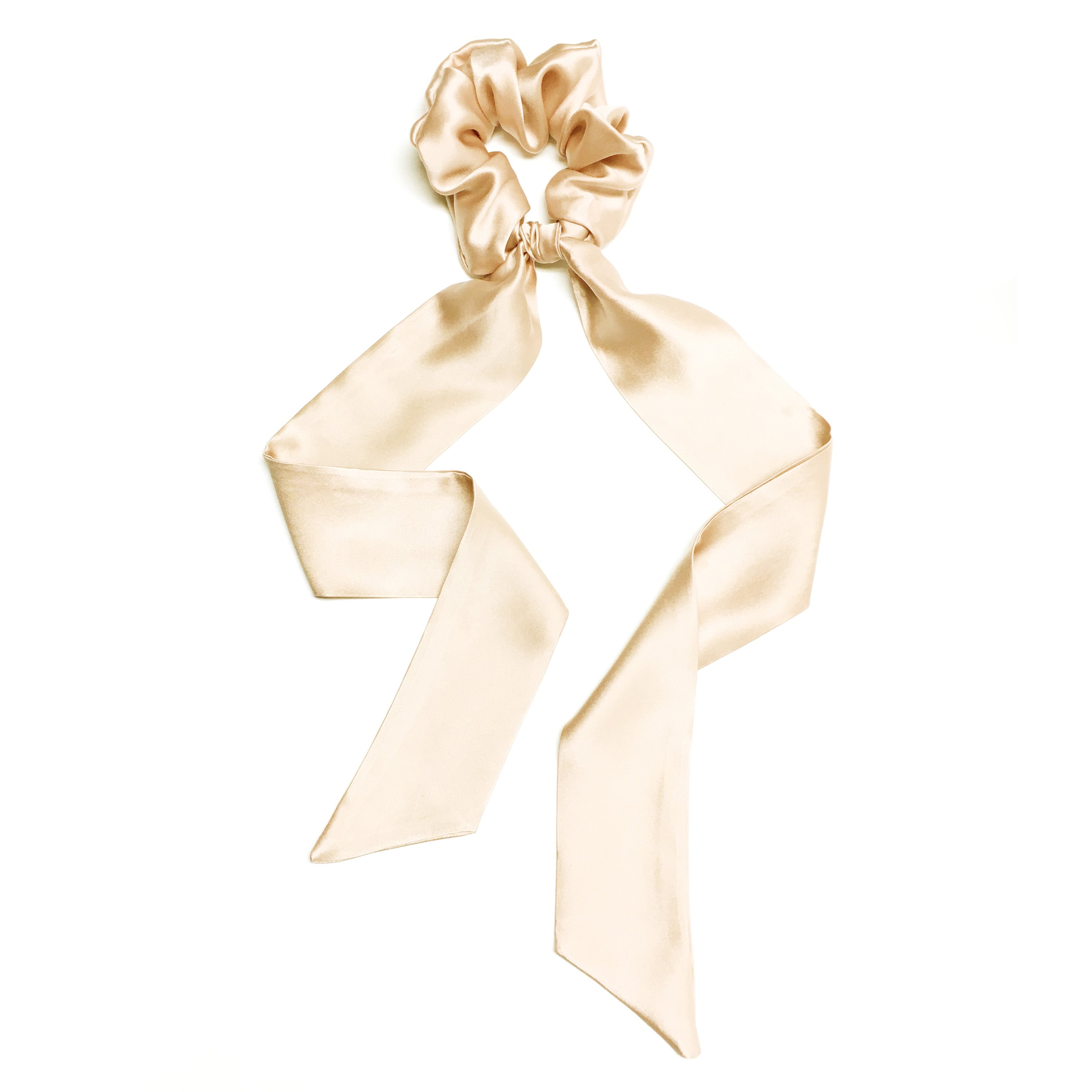 Dune Silk Scarf Scrunchie