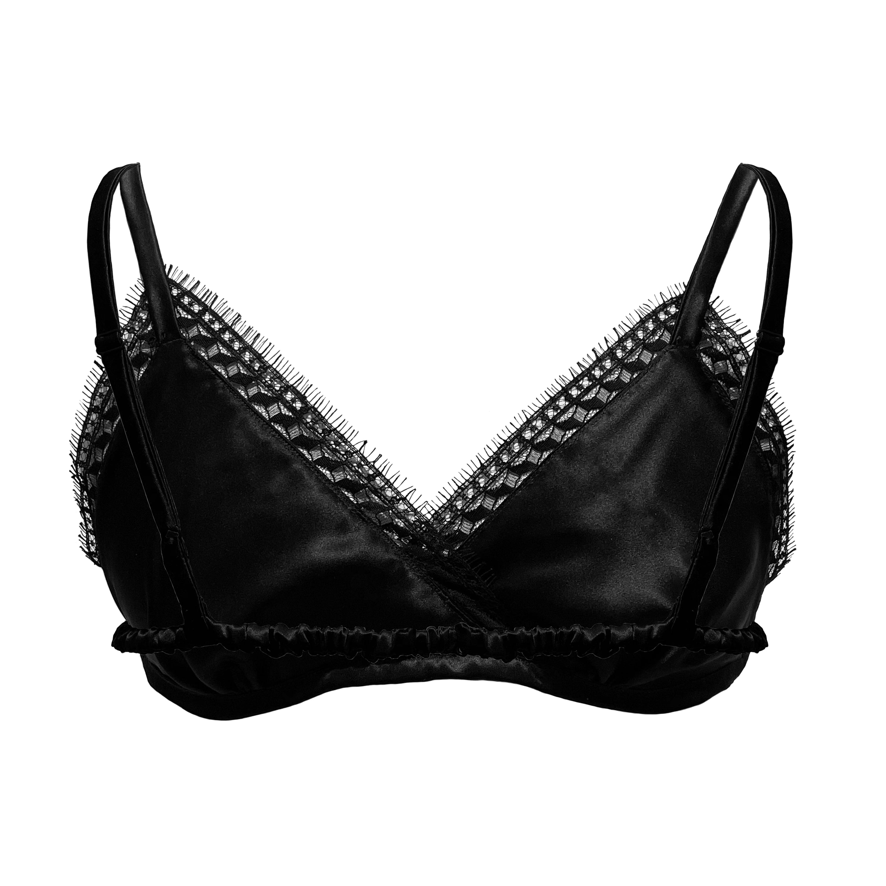 Lenora Silk Lace Bralette