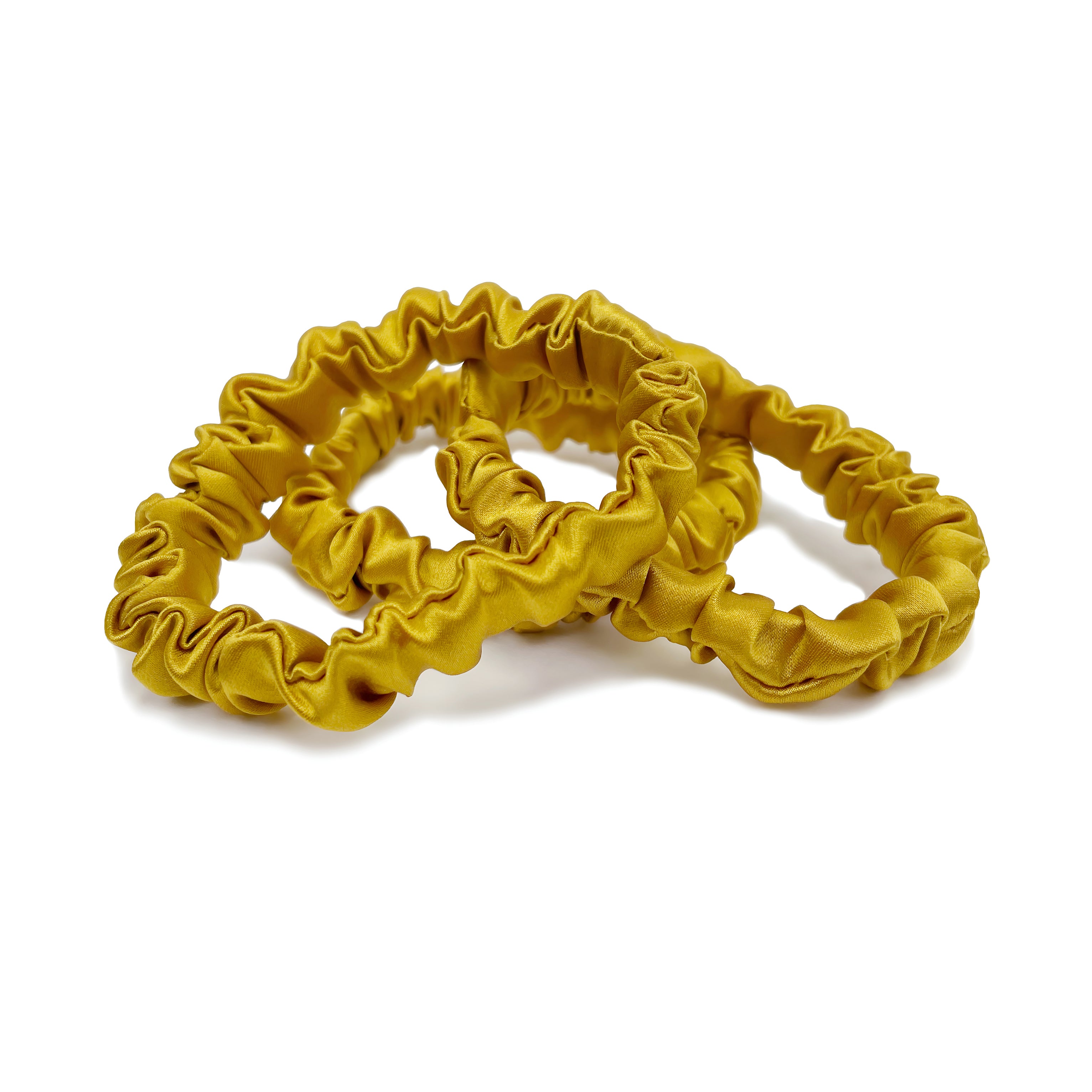 Marigold Silk Hair Ties