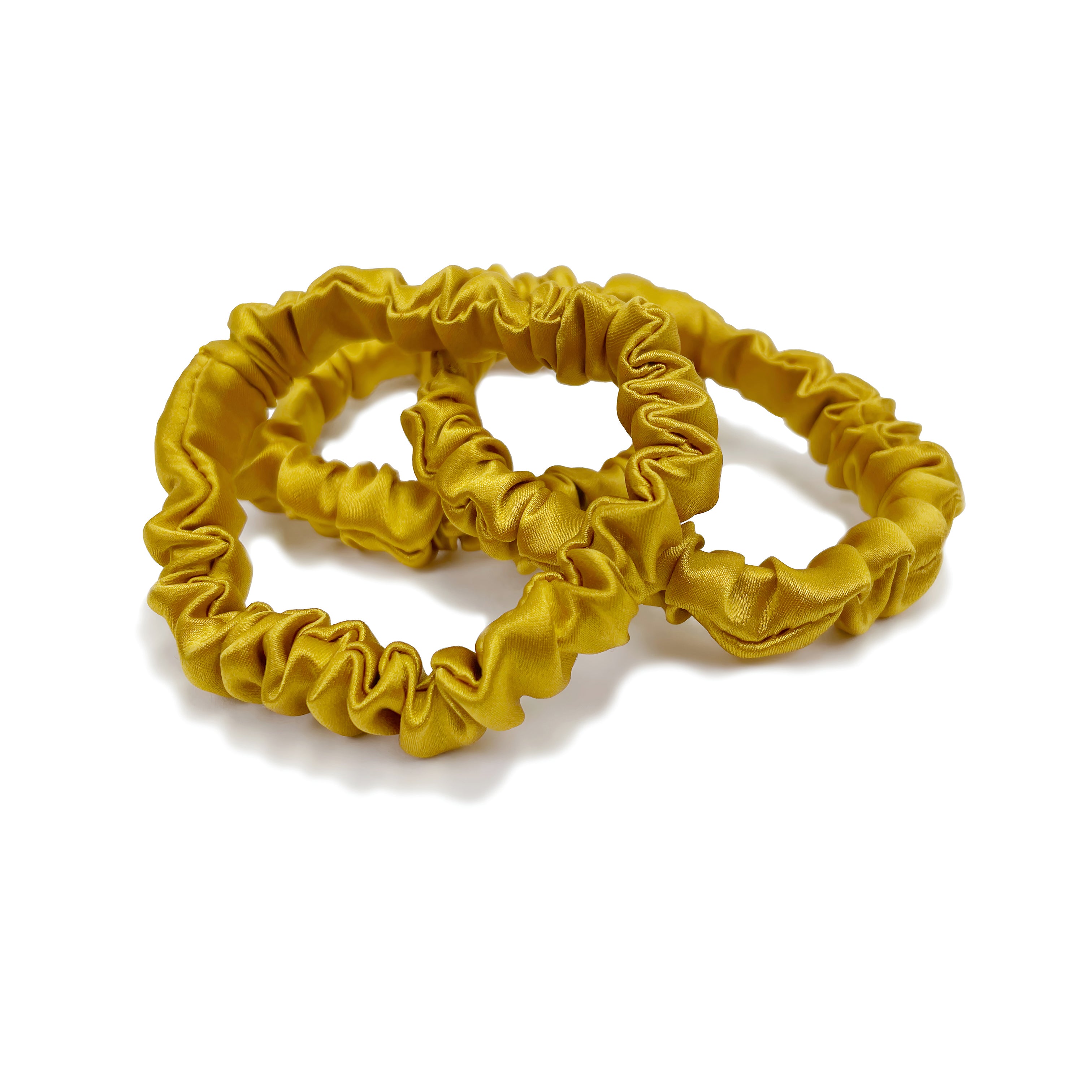 Marigold Silk Hair Ties