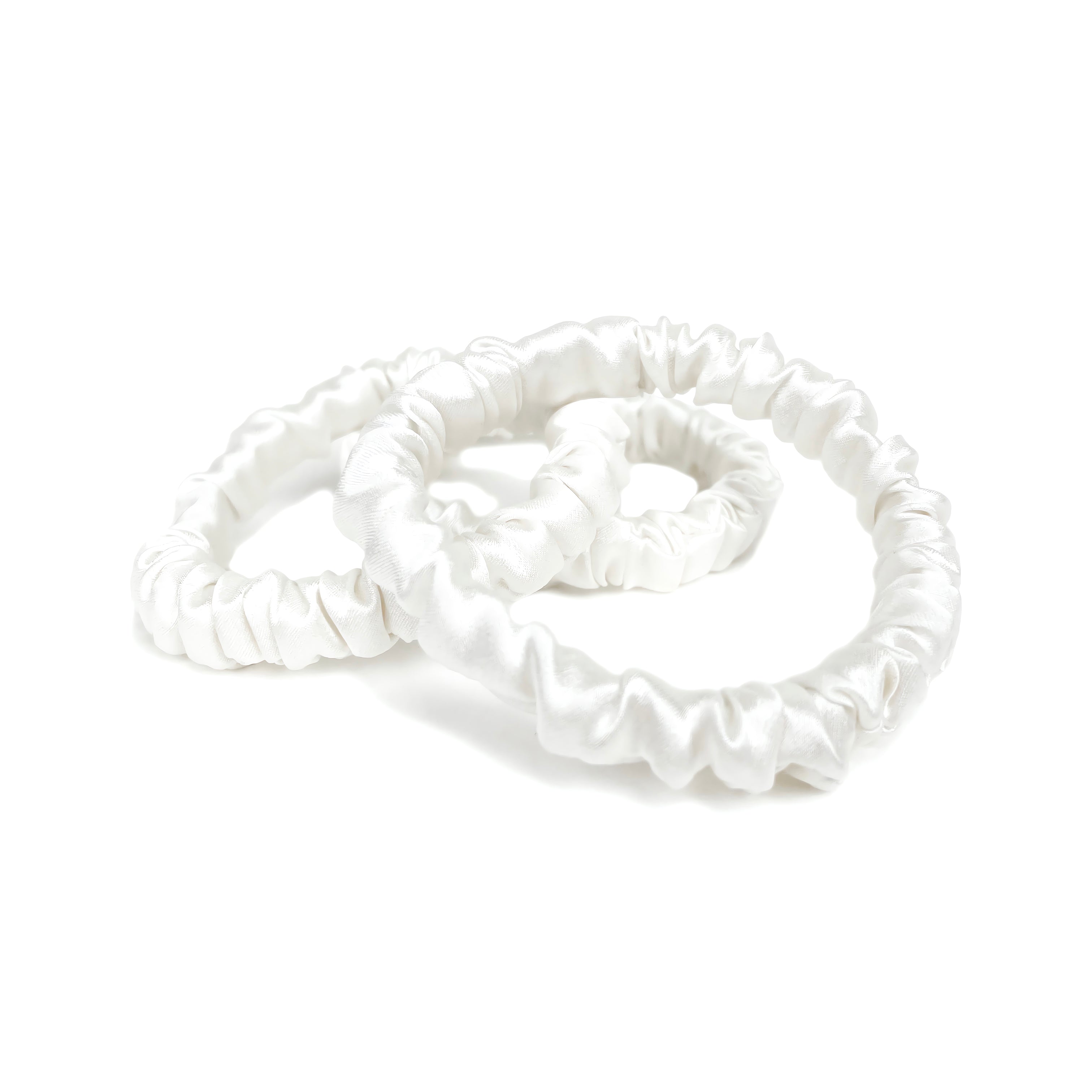 Pearl Silk Hair Ties