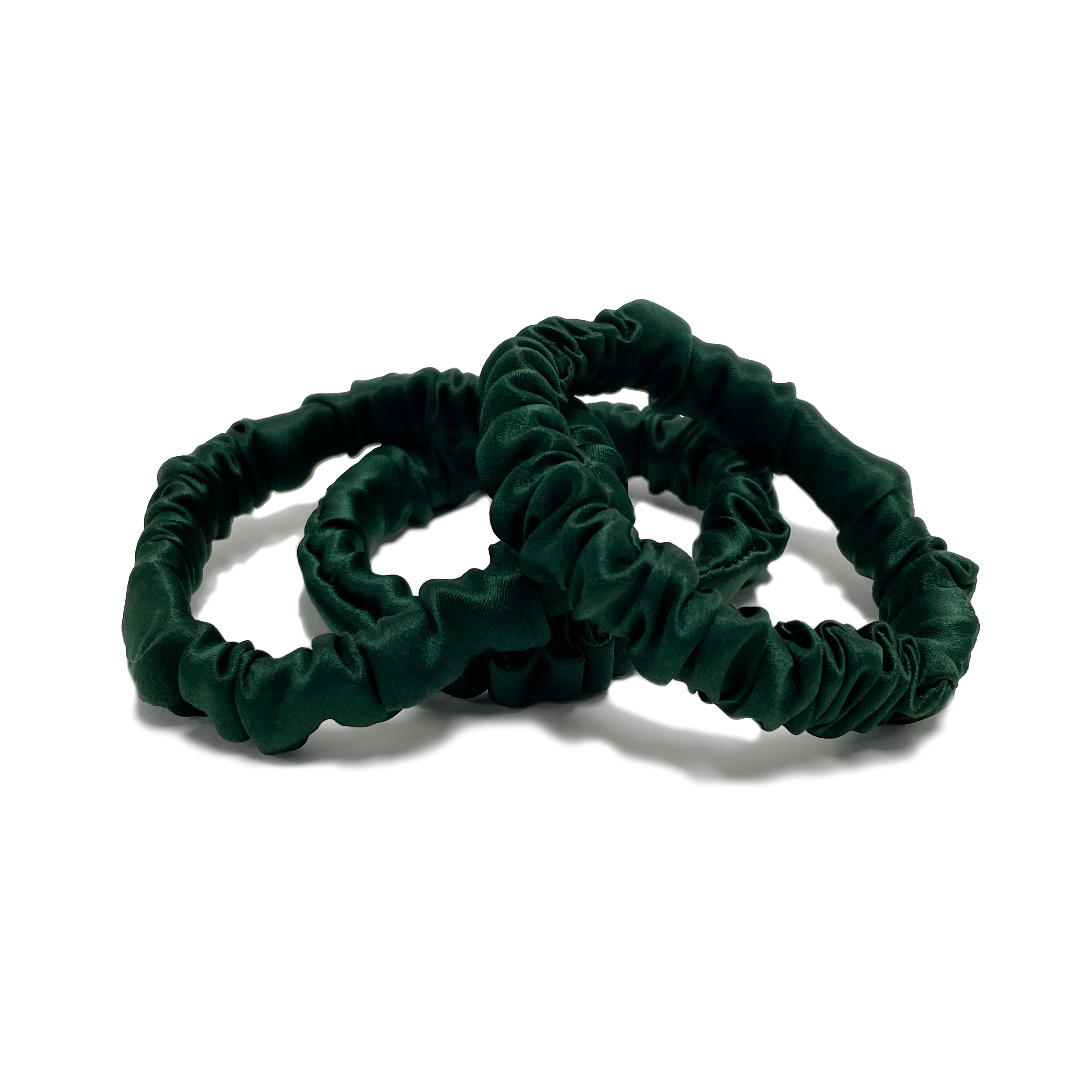 Pine Silk Hair Ties