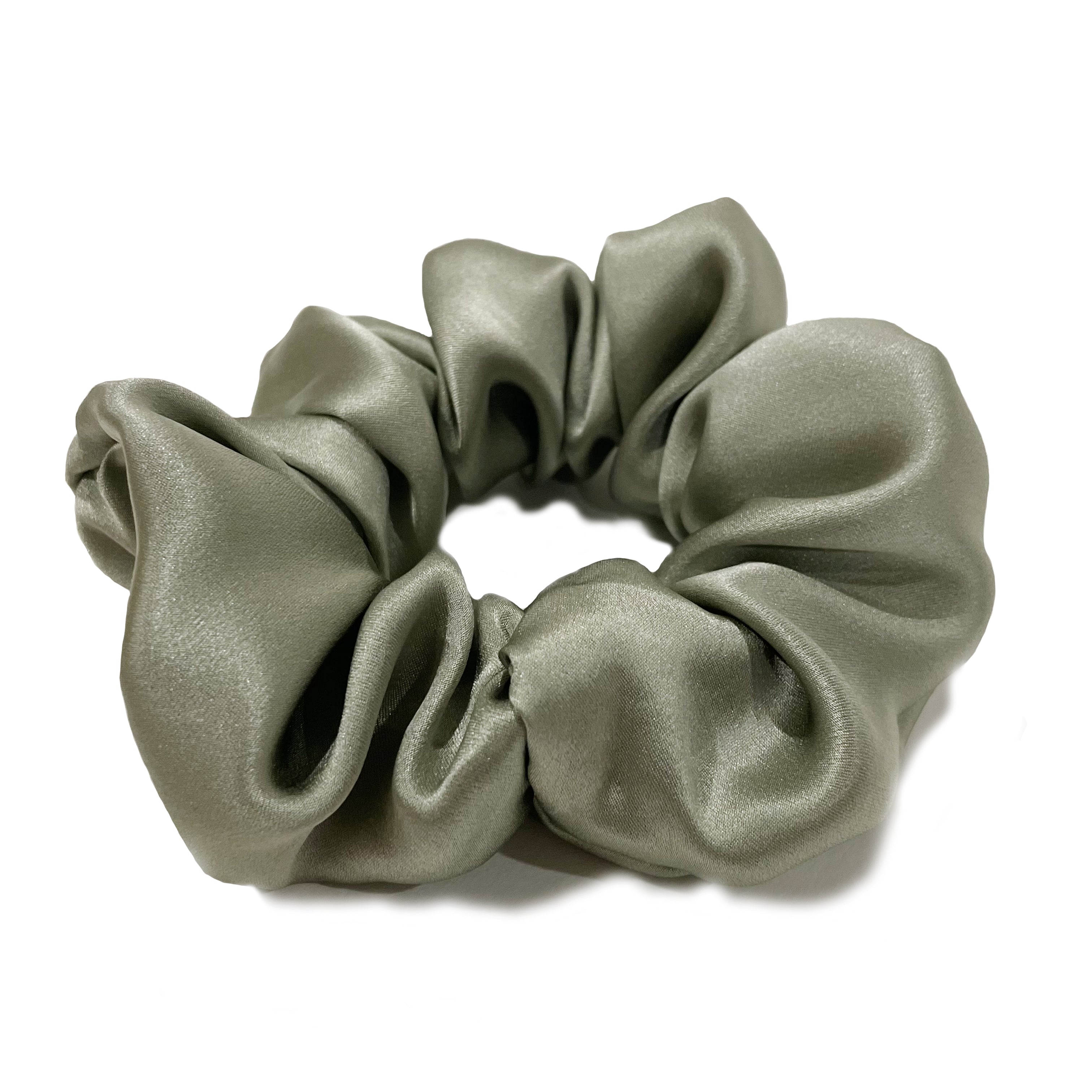 Seagrass Silk Scrunchie