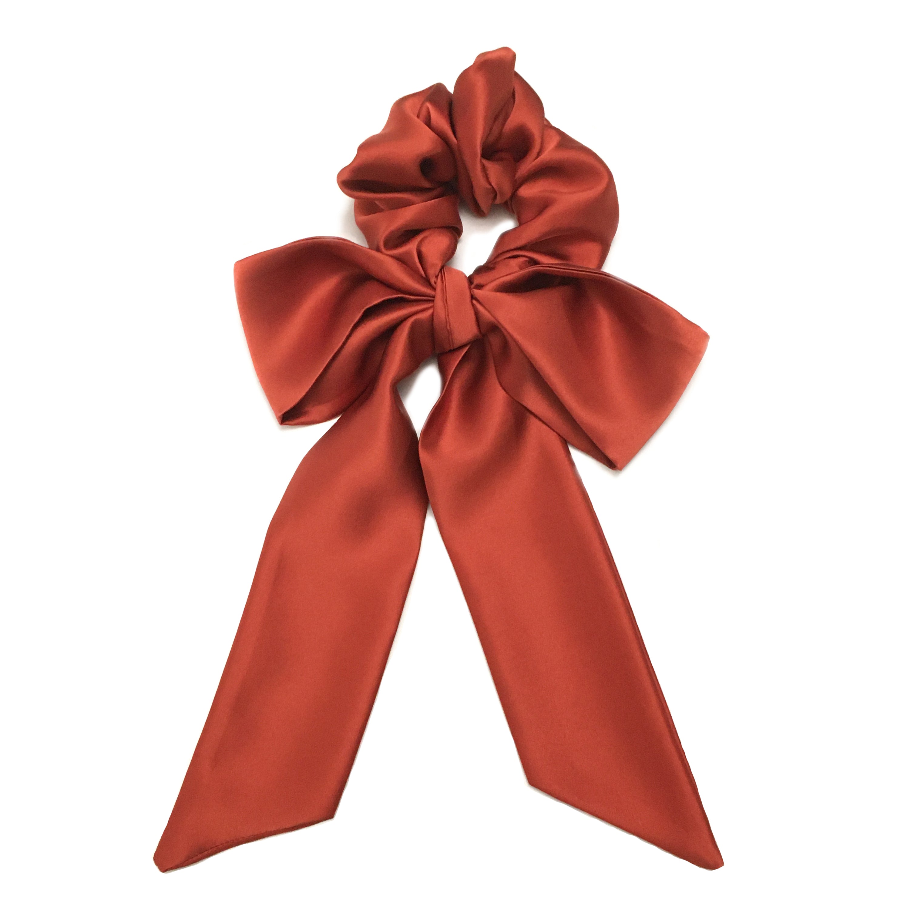 Sienna Silk Scarf Scrunchie