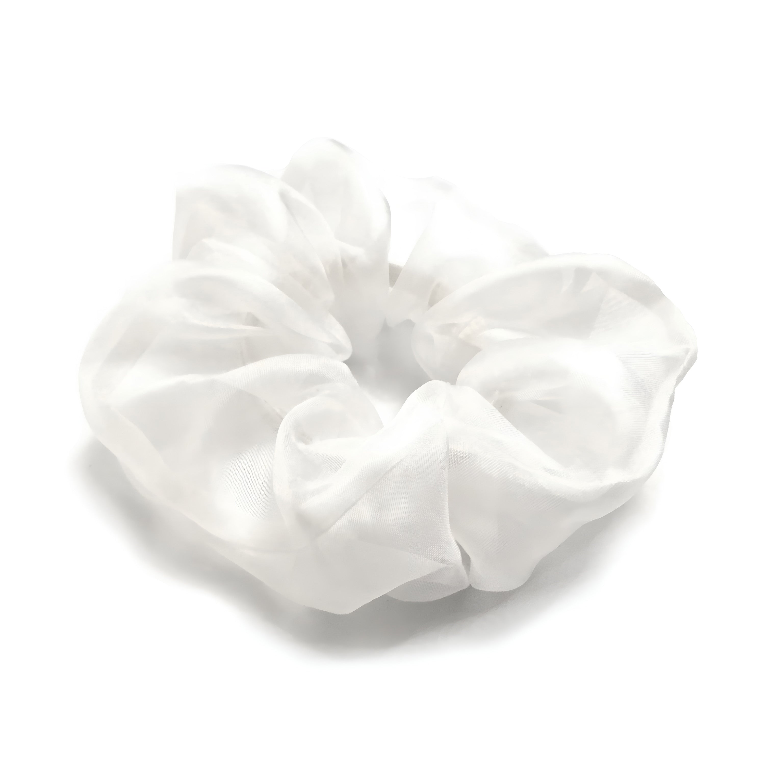 Snowdrop Silk Scrunchie