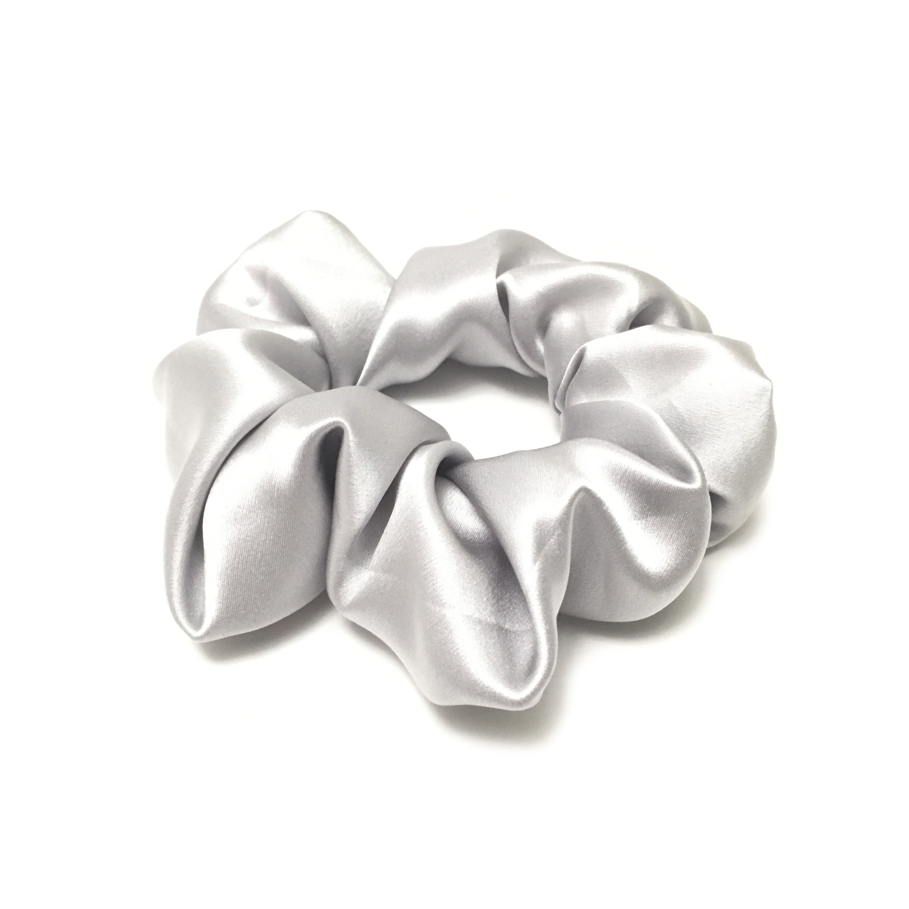Sterling Silk Scrunchie