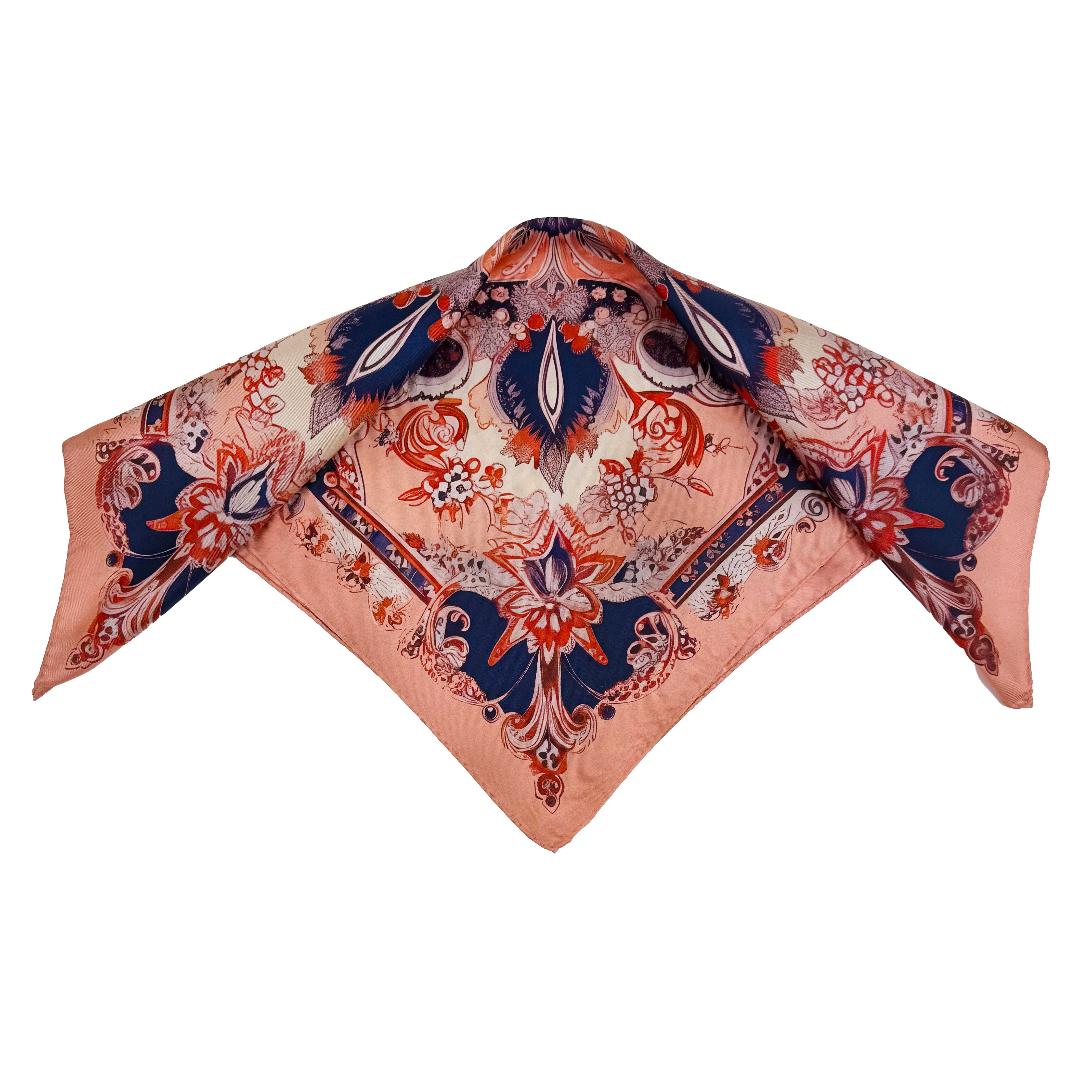 Freesia Silk Bandana