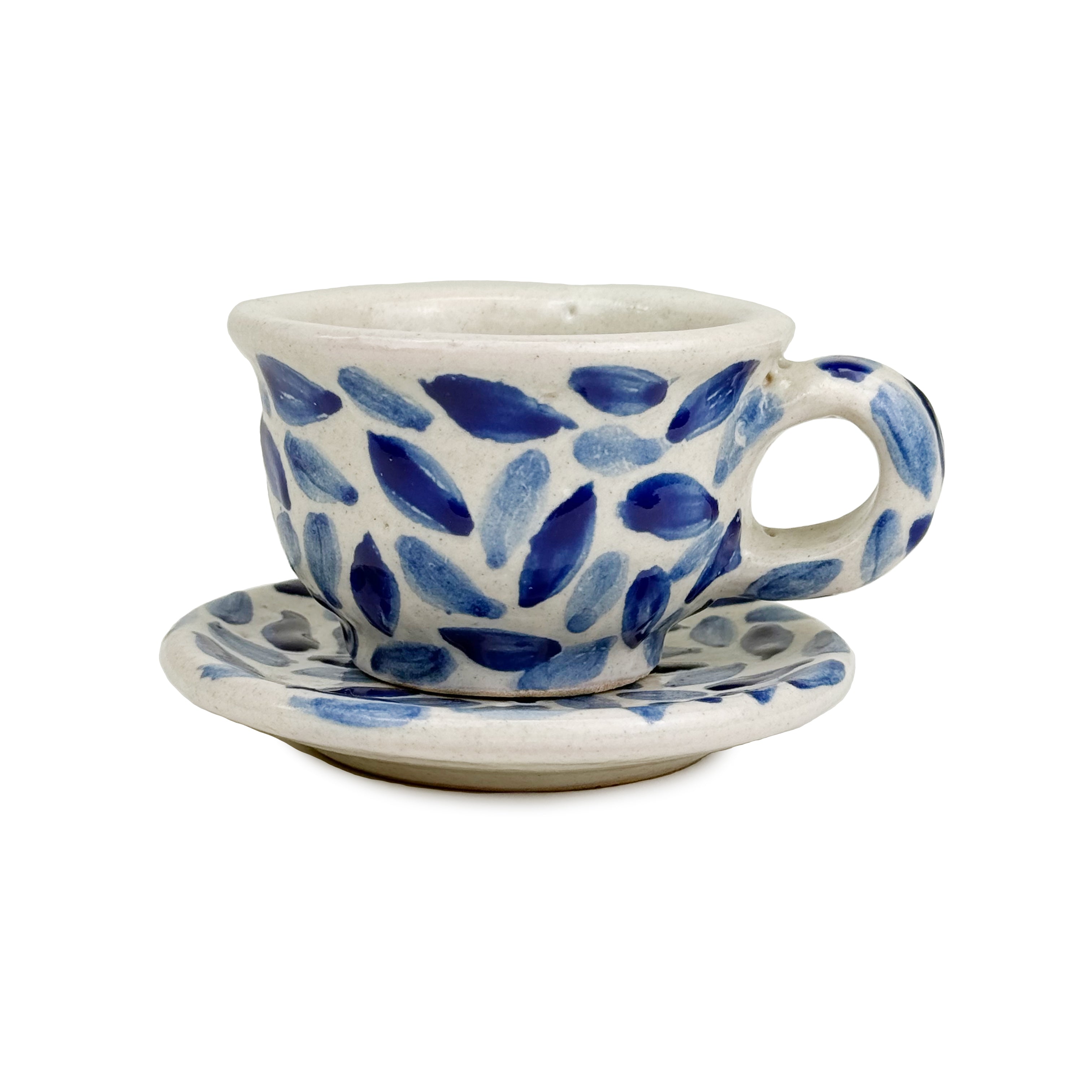 Talavera Espresso Cup with Saucer