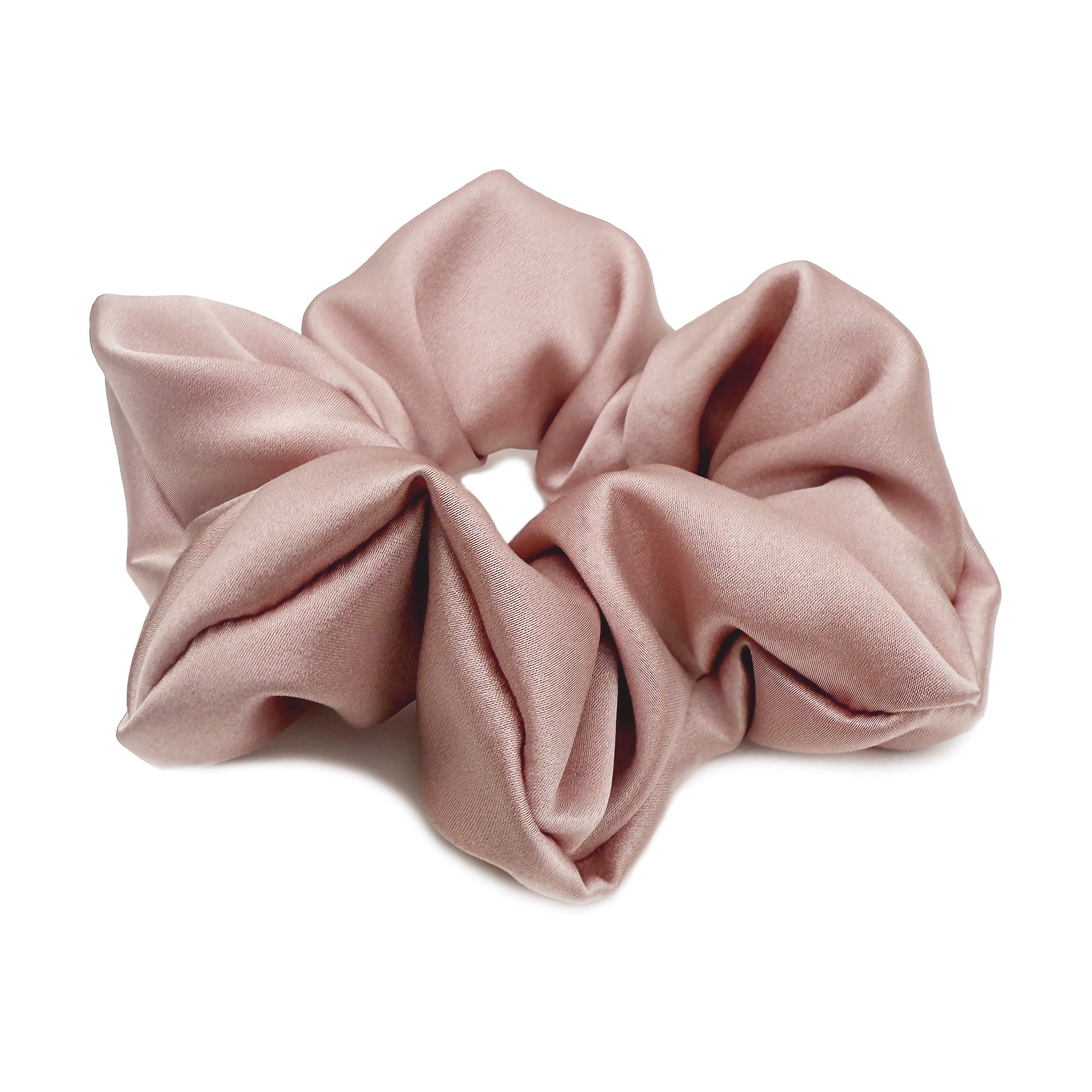 Rose Silk Scrunchie