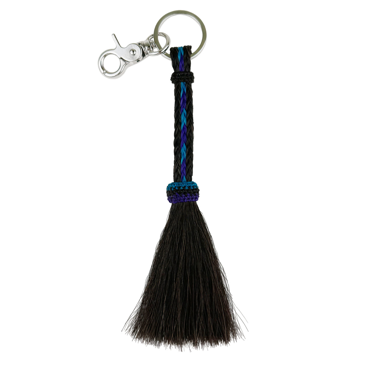 Starling Hitched Horsehair Tassel Keychain