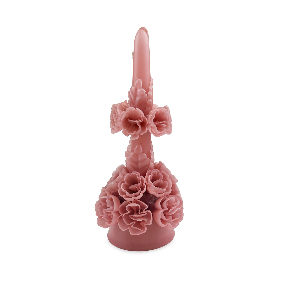 Rose Oaxacan Beeswax Taper Candle