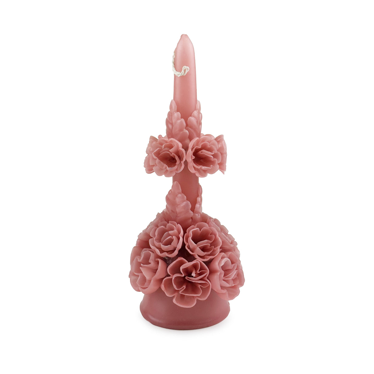 Rose Oaxacan Beeswax Taper Candle